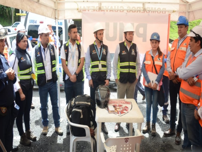 Unidad de Gestión del Riesgo de Cundinamarca apoyó las labores para implosión del Puente Chirajara