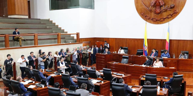 Gobernador de Cundinamarca, Nicolás García, instaló primer periodo de sesiones ordinarias 2020










