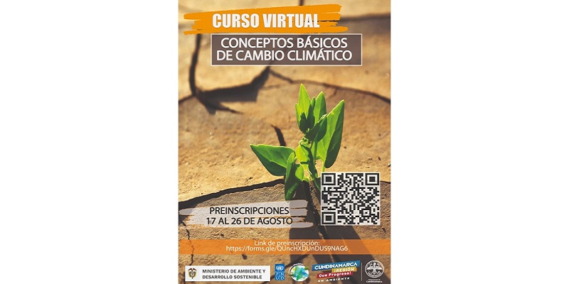 Secretaría de ambiente dictará curso virtual de Cambio Climático


















