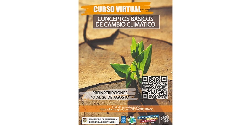 Secretaría de ambiente dictará curso virtual de Cambio Climático