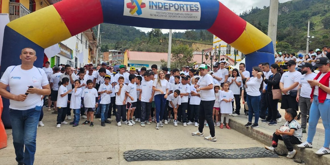 Histórica participación en la tercera edición de la Carrera por la Paz y la Reconciliación en la provincia del Sumapaz


