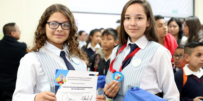 ‘Soy buena señal en la vía ¿y tú?’ premió los mejores videos de seguridad vial de los colegios