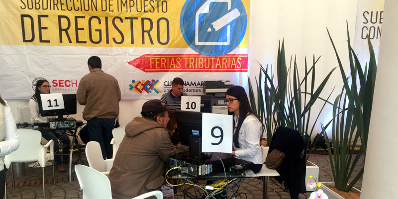 Secretaría de Transporte y Movilidad de Cundinamarca presente en Ferias Tributarias





