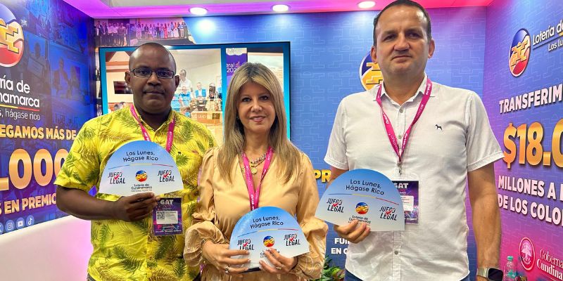 Lotería de Cundinamarca pisa fuerte en GAT Expo 2025
