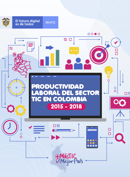 Imagen: Productividad Laboral del Sector TIC en Colombia 2015 - 2018