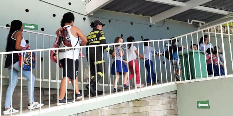 Simulacro de evacuación en Nocaima

























