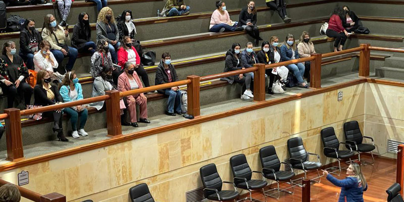 Encuentro con organizaciones de mujeres de Cundinamarca