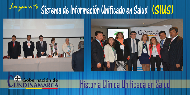CUNDINAMARCA PRESENTÓ SISTEMA DE INFORMACIÓN UNIFICADO EN SALUD (SIUS)
