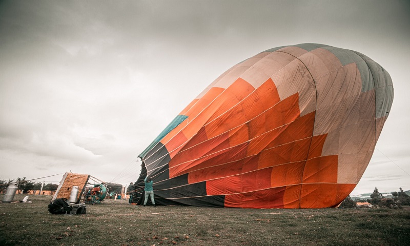 En Cundinamarca es posible surcar los cielos en globo aerostático