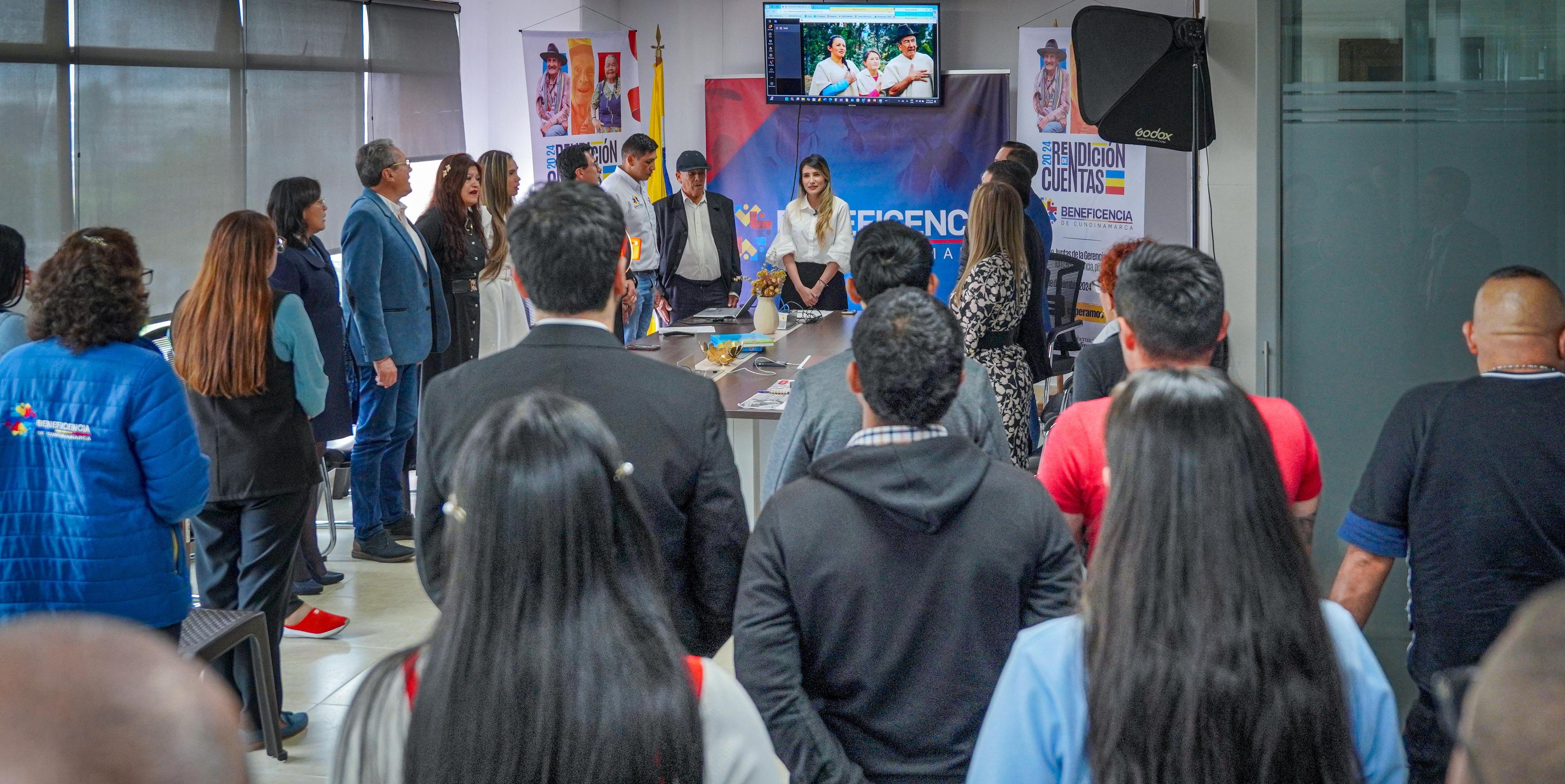 Beneficencia de Cundinamarca rindió cuentas de la vigencia 2024
