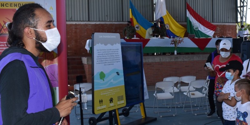 Paratebueno acoge Unidad Móvil de Ciencia, Tecnología e Innovación para la Gestión del Riesgo de Desastres






