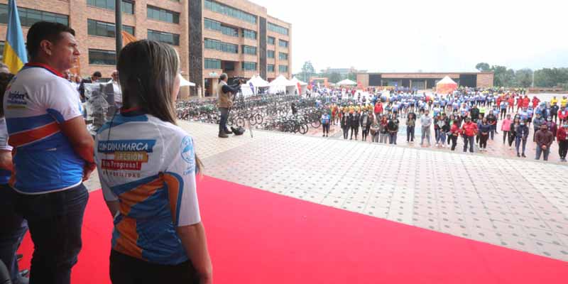 El Día Mundial de la Bicicleta se vivió a tope en la Gobernación de Cundinamarca




