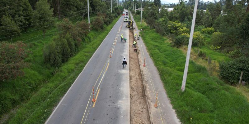 Más de $3.000 millones invertidos para el mejoramiento de la vía entre Bojacá y El Corzo