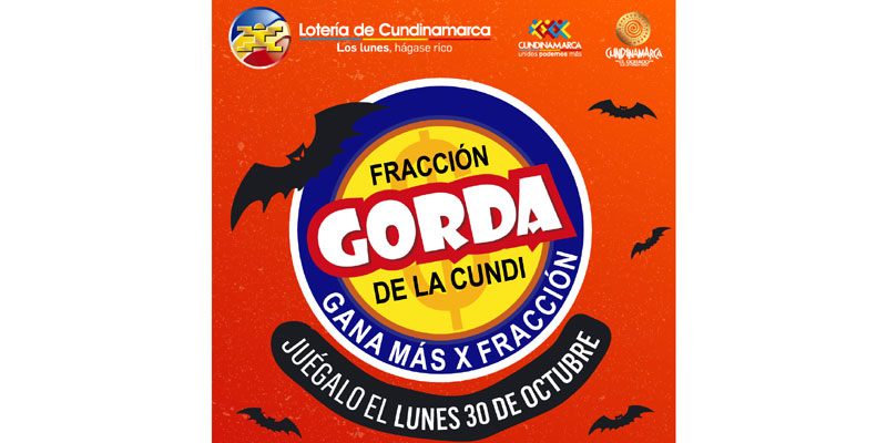 Llegó la Fracción Gorda de la Lotería de Cundinamarca













































































