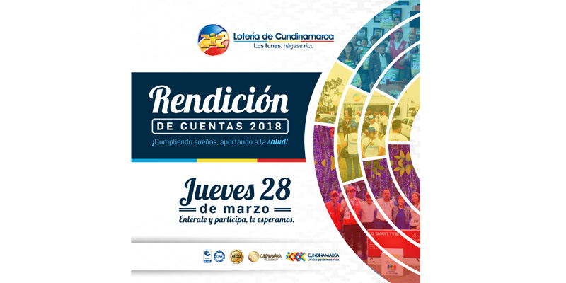 Lotería de Cundinamarca rinde cuentas


















