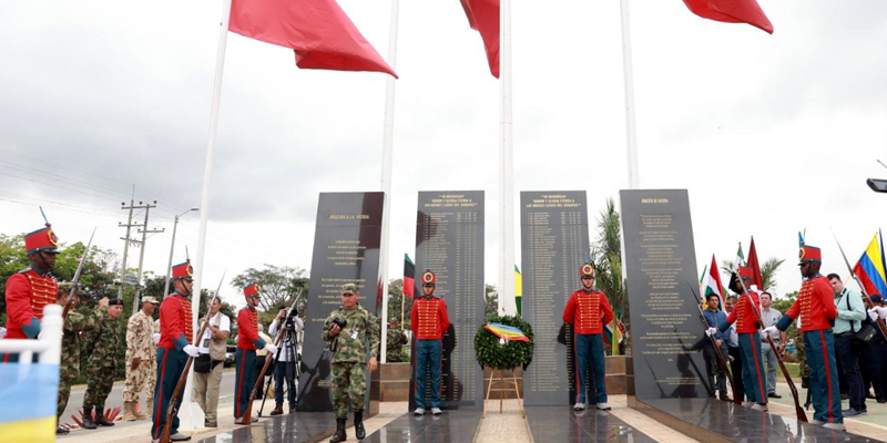 Cundinamarca rinde homenaje a sus 205 años de independencia