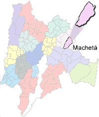 Ubicación en cundinamarca