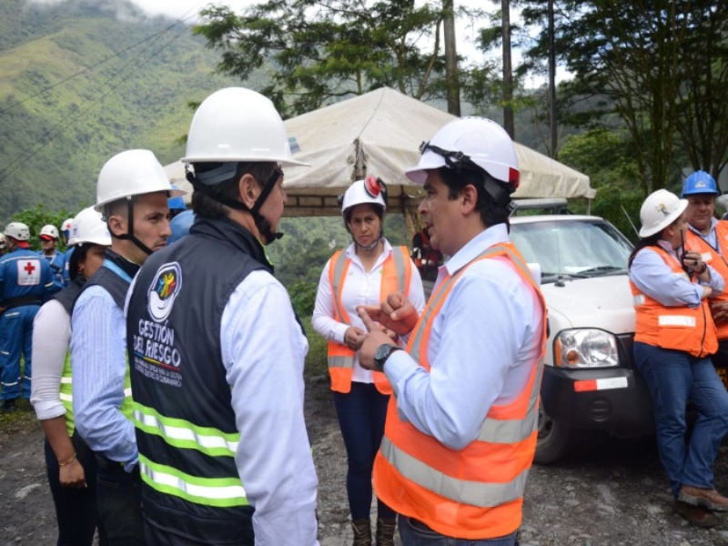 Unidad de Gestión del Riesgo de Cundinamarca apoyó las labores para implosión del Puente Chirajara