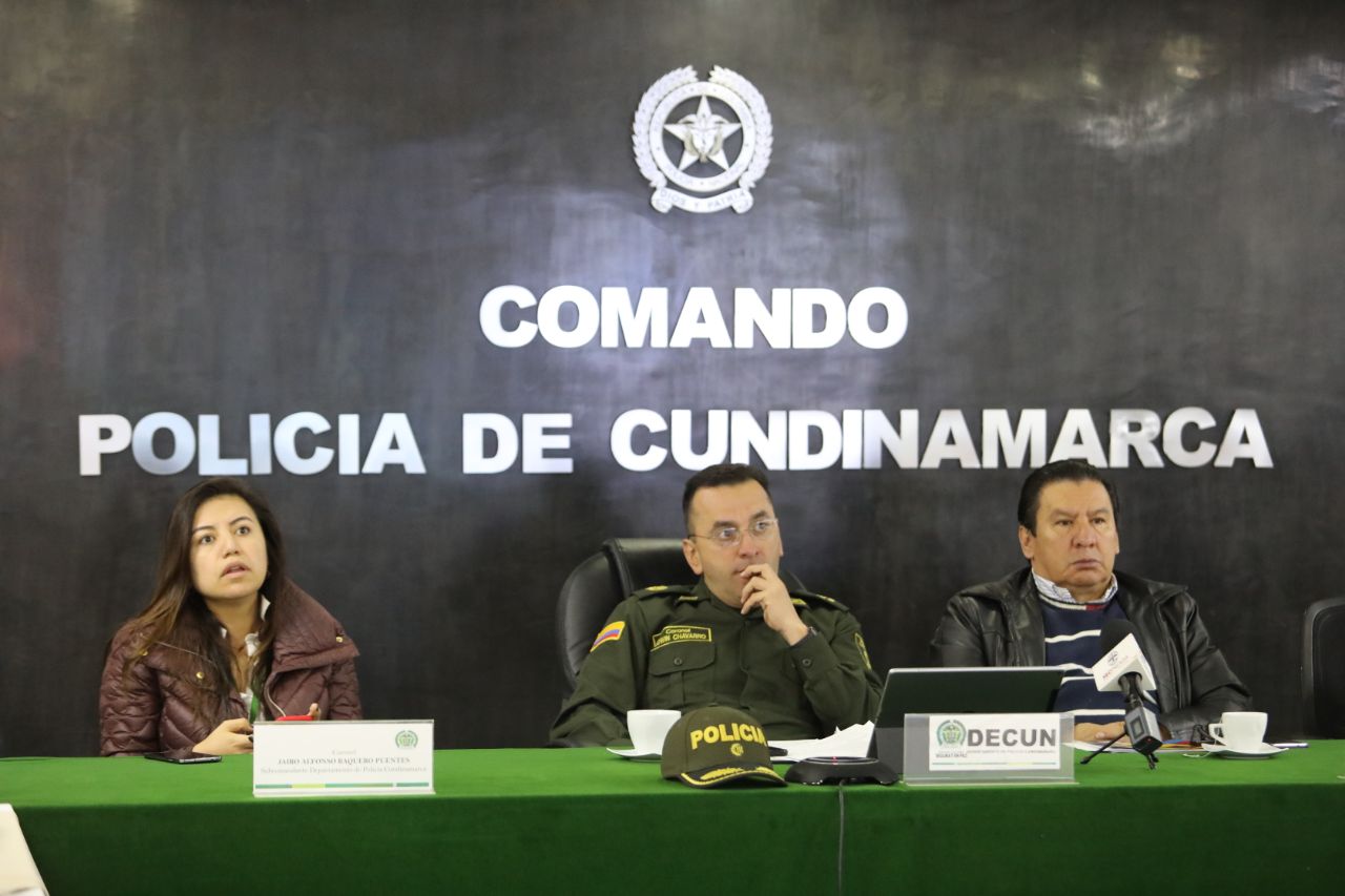 Más de 6.800 efectivos de la Policía y 10.000 del Ejército Nacional acompañan las elecciones en Cundinamarca























