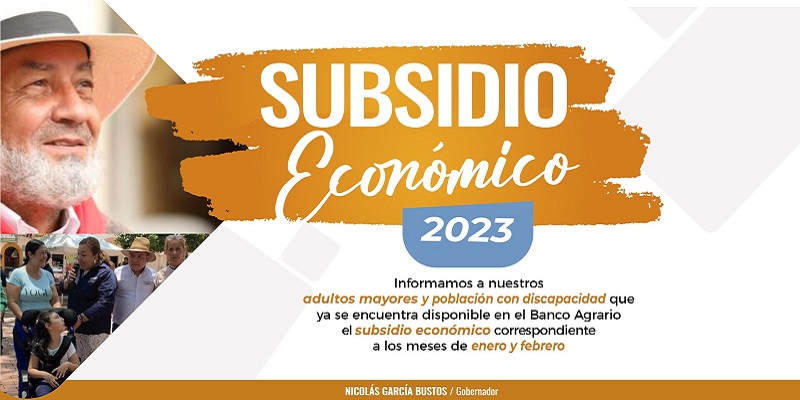 Empezó la entrega del subsidio monetario