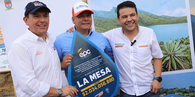 Gobernación firma convenio por $9.762 millones para reforzar el hospital de La Mesa