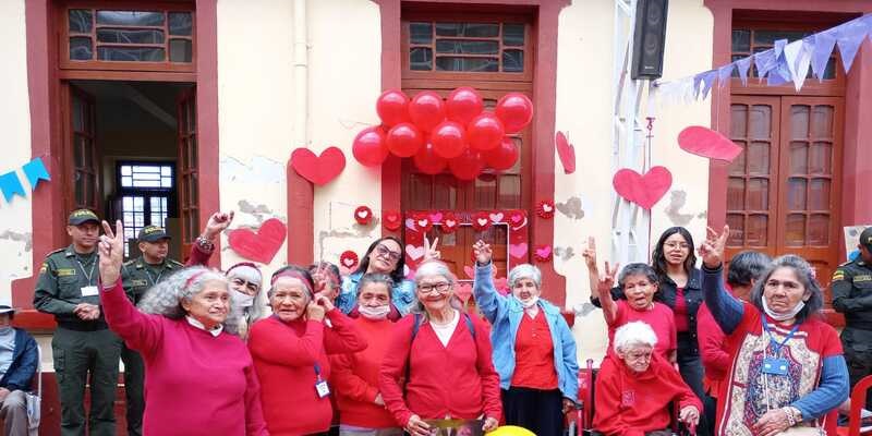 Centros de Protección de la Beneficencia de Cundinamarca celebraron el Amor y la Amistad