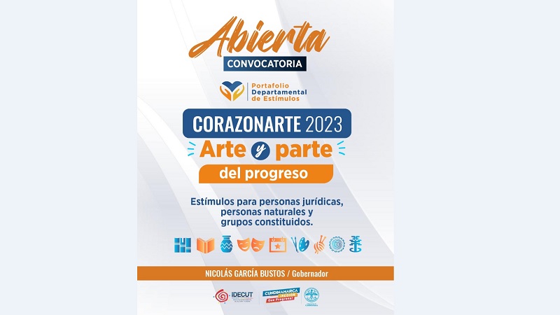 Abierta convocatoria ‘Corazonarte 2023, Arte y Parte del Progreso’