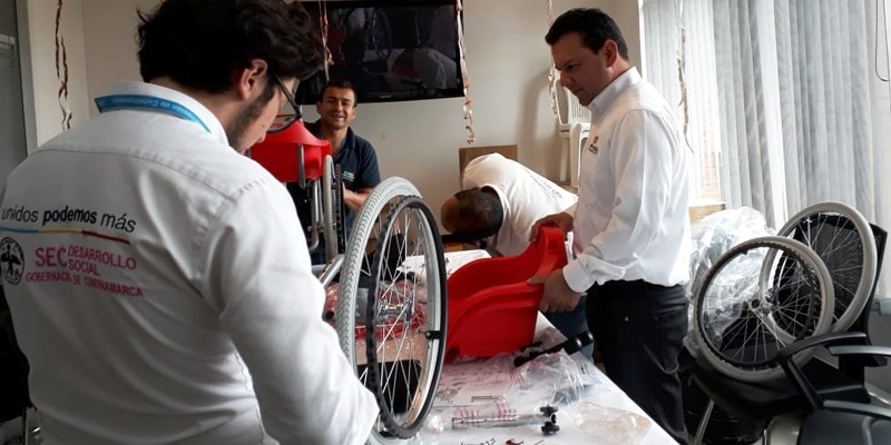 Sillas de ruedas cambiarán la vida de 82 familias vulnerables










