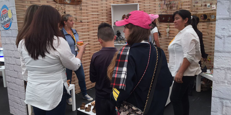 Proyectos productivos de mujeres en ExpoCundinamarca