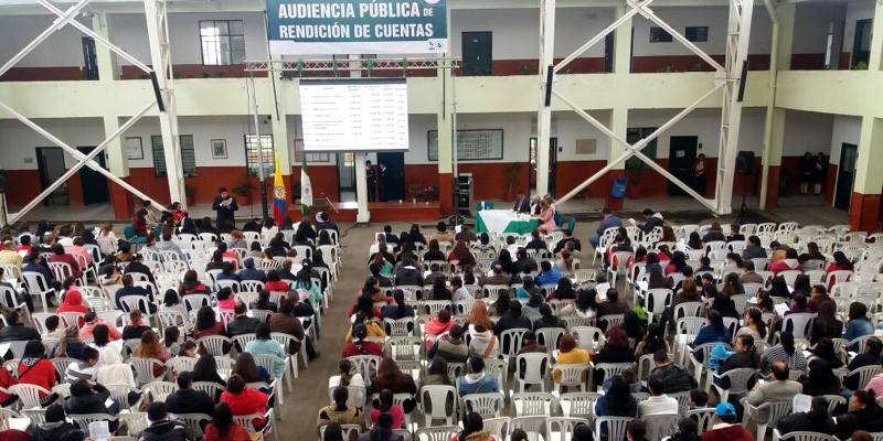 Éxito en jornada de rendición de cuentas del sector educativo 





