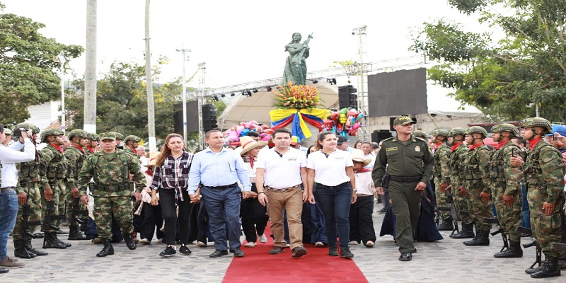 Gobernador Nicolás García, conmemoró los 224 años del natalicio de "La Pola"