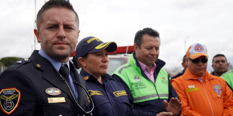 Reconocimiento póstumo al capitán Iván Valenzuela, forjador de bomberos en Cundinamarca
































