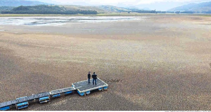 Laguna de Suesca recupera su espejo de agua