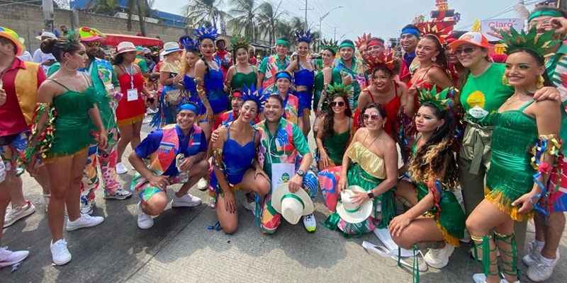 Llega al Carnaval de Barranquilla una comparsa con impacto social










