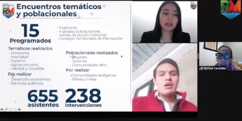 Ciudadanía aporta sobre hechos metropolitanos y regionales de la Región Bogotá-Cundinamarca










