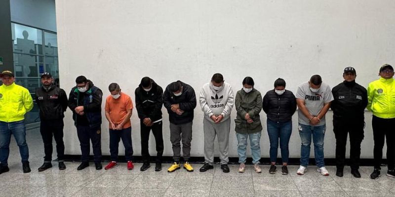 Capturados presuntos responsables del robo a la sede del Banco Agrario en el municipio El Colegio, Cundinamarca