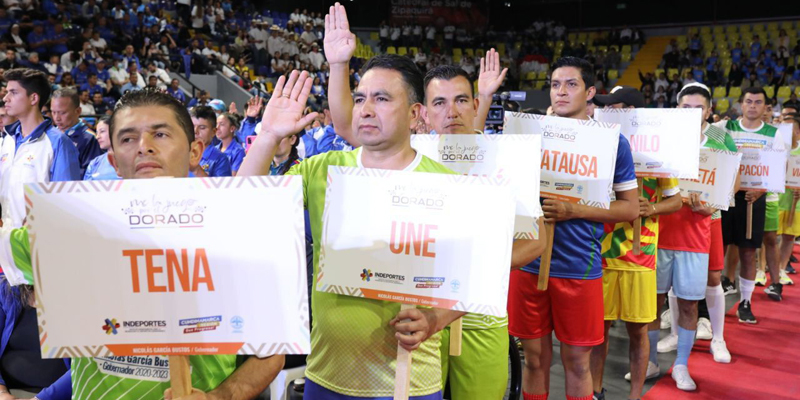 Se enciende la llama de los Juegos Deportivos Departamentales ‘Me la Juego por El Dorado’ 2022

