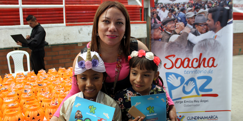 Soacha, Territorio de Paz, celebró el Día de los Niños