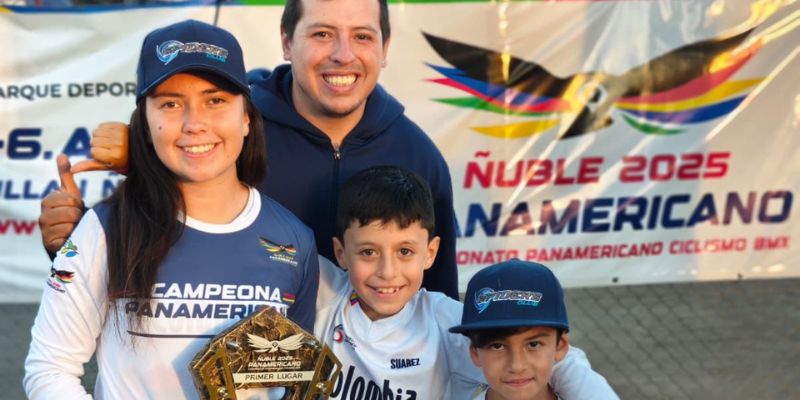 Laura Romero, bicampeona panamericana de BMX y orgullo de Cundinamarca

