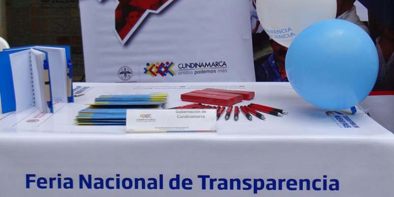 Cundinamarca presente en la “Feria Anticorrupción por una Paz Transparente”

