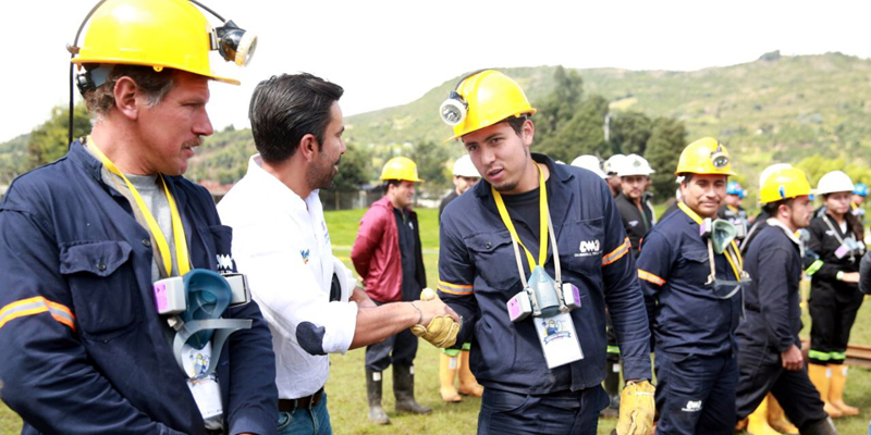 En Guachetá, los mineros demostraron sus habilidades y destrezas






















































































