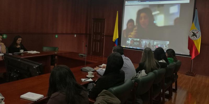 Secretaría de las TIC y Oficina de Cooperación Internacional, trabajan en equipo por Cundinamarca
