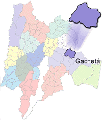 Ubicación en cundinamarca