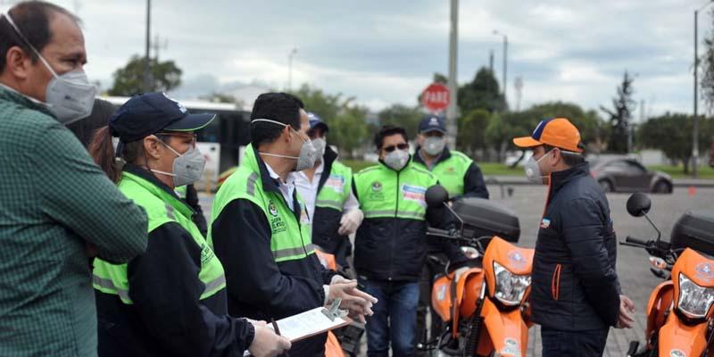 Motos y uniformes fortalecen  trabajo de organismos de socorro en Cundinamarca