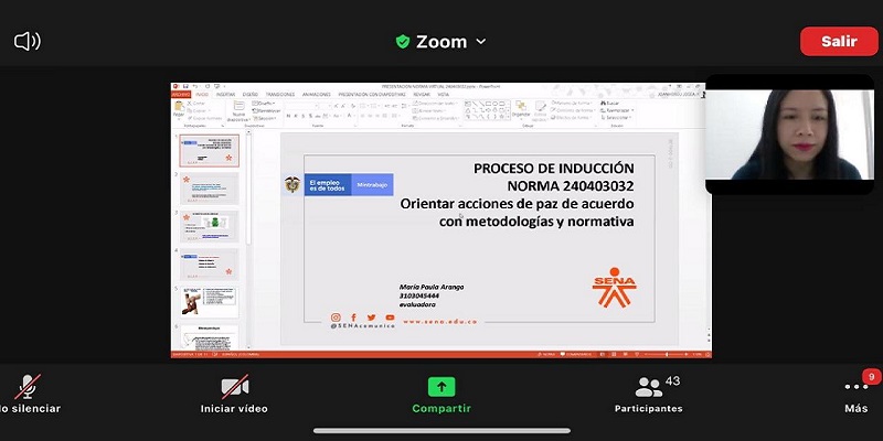 La ACPC se articula con el SENA, para certificar a líderes que trabajan por la construcción de paz en Cundinamarca


