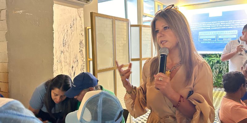 Cartagena se viste de suerte con la visita de la Lotería de Cundinamarca
