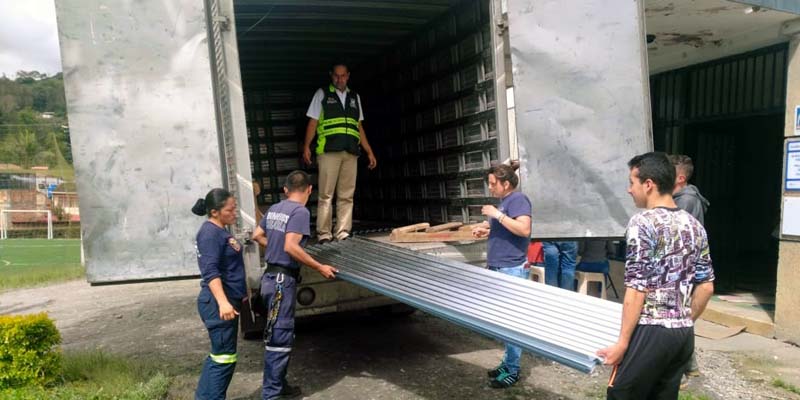 Hogares damnificados de La Palma y Cáqueza recibieron ayuda humanitaria


