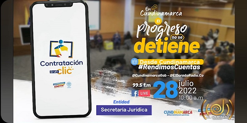 Secretaría Jurídica rinde cuentas a los cundinamarqueses