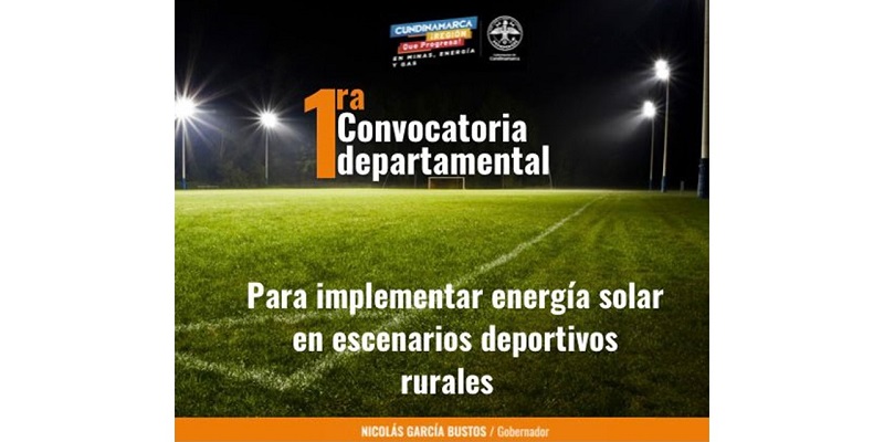 El 11 de septiembre finaliza convocatoria departamental “Hacia un nuevo modelo de transición energética”