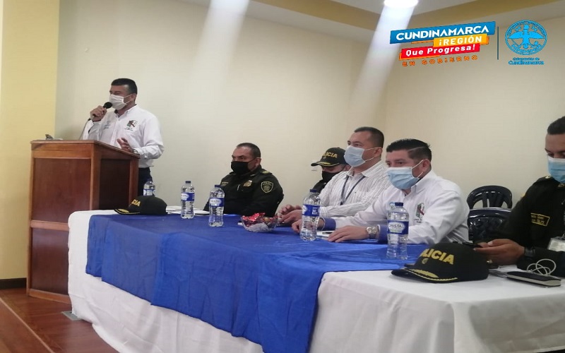 Gobiernos departamental y municipal, consolidan bloque de seguridad en las provincias de Soacha y Sumapaz